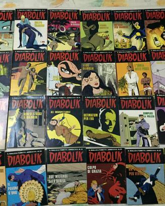 DIABOLIK Anno XVIII 1/24 COMPLETO. OTTIME CONDIZIO