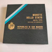 serie completa San Marino 1976 FDC con argento