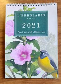 Calendario L'Erbolario 2021 - Alfonso Goi - NUOVO