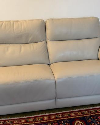 Divano in pelle 2 posti