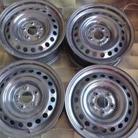 n.4 cerchi in acciaio 16"