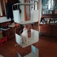 Libreria design Ovvio metallo bianco 