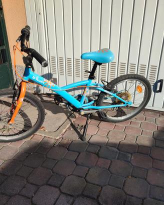 bicicletta per bambina Btwin la ruota 20 pollici 