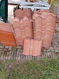 doppia tegola in materiale plastico