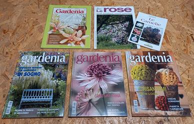 Lotto 5 riviste Gardenia + libro Camelie giardinag