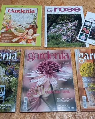 Lotto 5 riviste Gardenia + libro Camelie giardinag