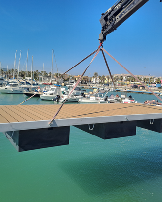 Pontili galleggianti per ormeggio