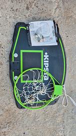 Canestro con tabellone mai usato