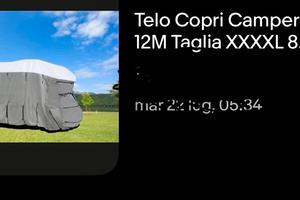 Telo copricamper