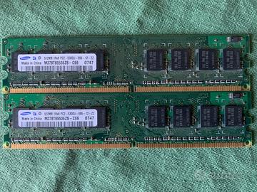 Banchi di memoria per pc fisso e per notebook