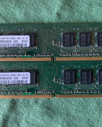 Banchi di memoria per pc fisso e per notebook