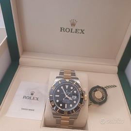 rolex submariner oro acciaio 126613 anno 2023