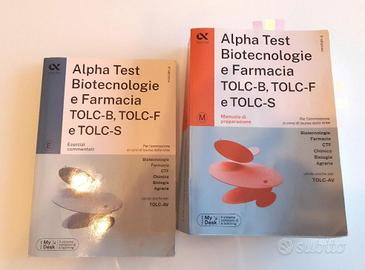 Alpha Test manuali per Tolc B , Tolc F e Tolc S