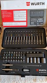 cofanetto wurth set punte 59 pezzi da 1/4"