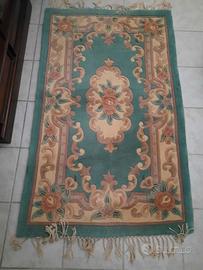 Tappeto scendiletto in pura lana cm 150×90.