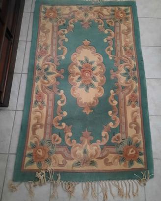 Tappeto scendiletto in pura lana cm 150×90.