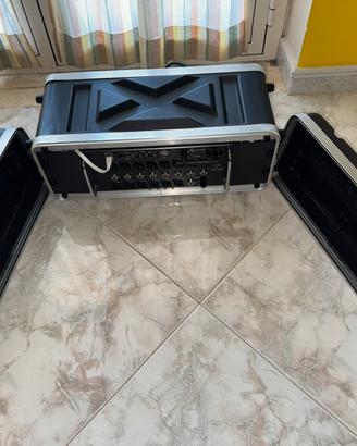 Behringer X Air XR16 + Rack Proel + Router wi-fi
