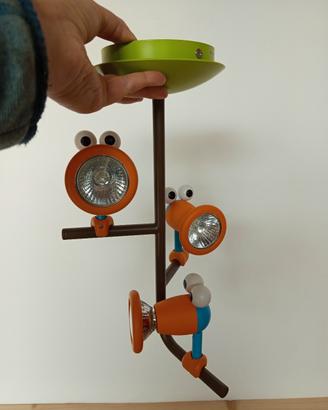 Lampadario bambini 3 faretti 