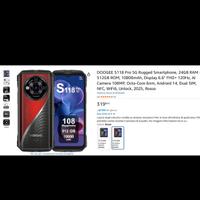 Doogee S118 Pro  5g 28/512 entra 