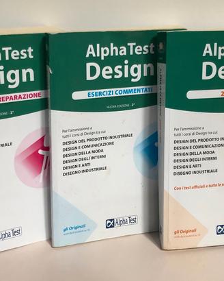 Alpha Test Design 3 volumi
