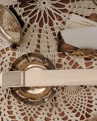 Tagliacarte d’epoca in Argento 800 