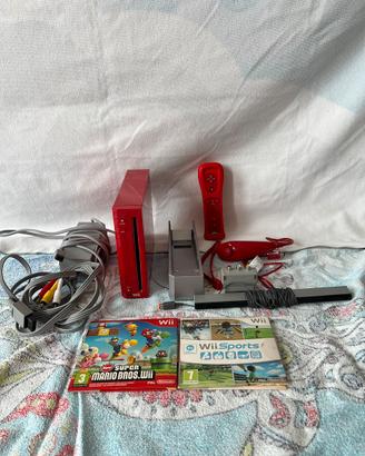 Nintendo Wii Rossa - Edizione Limitata + Giochi