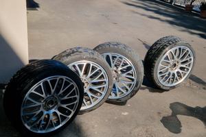 4 cerchi+gomme 17" 4 fori gruppo Fiat