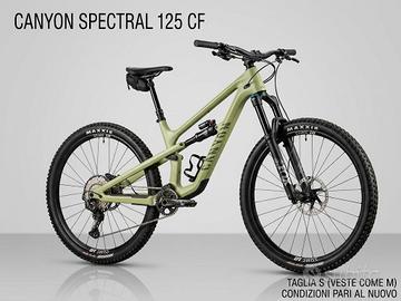 Canyon Spectral 125 CF 8- MisuraS/M - PARI AL NUOV