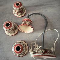 Lampadario e Lampada Ceramica Vietri