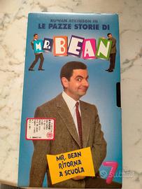 cassetta VHS film "Mr. Bean ritorna a scuola"