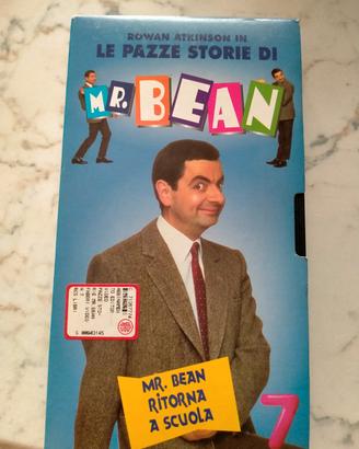 cassetta VHS film "Mr. Bean ritorna a scuola"