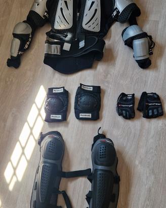 Protezioni downhill, motocross, snowboard
