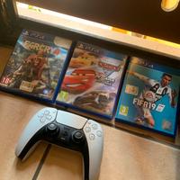 Giochi ps4 e controller ps5