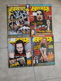 Rivista rock metal HARD anno 1998