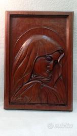 Madonna Addolorata quadro legno icona G Bonanni 