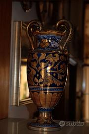 Vaso in ceramica stile art nouveau