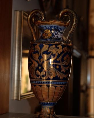 Vaso in ceramica stile art nouveau