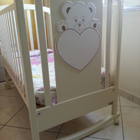 Culla erbesi color crema