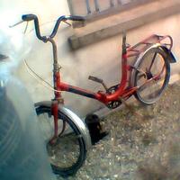 Bicicletta tipo graziella ruote da 20 DA RESTAURO.