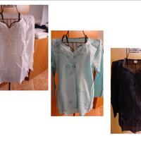 TRIS di Camicia-mini abito  stile Indiano