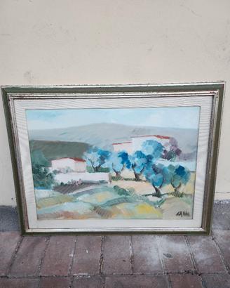 Quadro paesaggio di Enzo Cangi