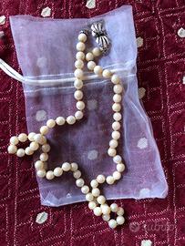 Collana di perle vere