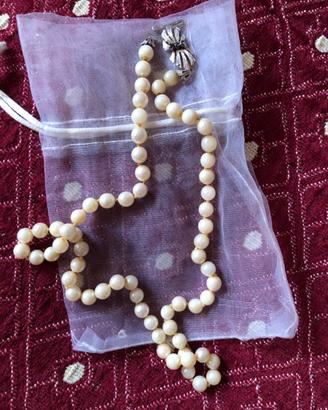 Collana di perle vere