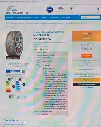 Pneumatici invernali Khumo