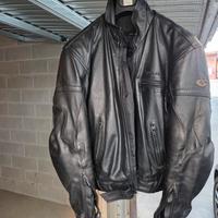 giacca da moto in pelle 