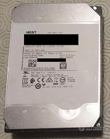 Hard Disk Drive 3.5" 10TB WD HGST Ultrastar NAS