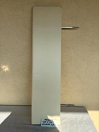 Mensola con 2 staffe in acciaio