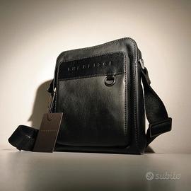 The Bridge - Borsello in Pelle Nera Uomo (nuovo!!)