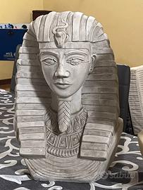 Busto in gesso - Faraone Egizio