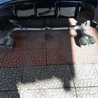 Paraurti a3 8v con scarico artiglieria